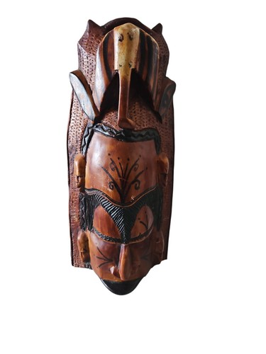 Vintage african mask - african,