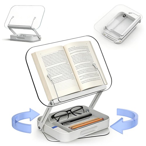 Acrylic recipe book - recipe, stand