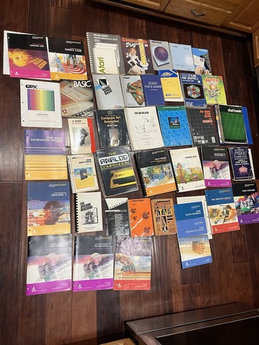 Large atari book and program - book,
