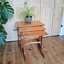 MID CENTURY TEAK G PLAN NEST