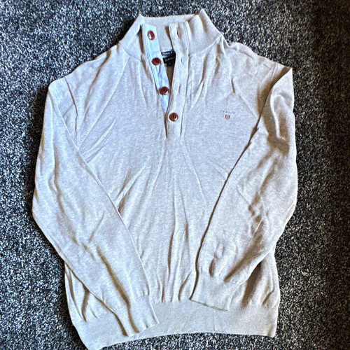 Gant grey mock - gant,