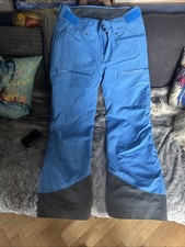Norrona Lofoten Gore-tex Insulated Trousers Women's Size L Skiing/Boarding Blue