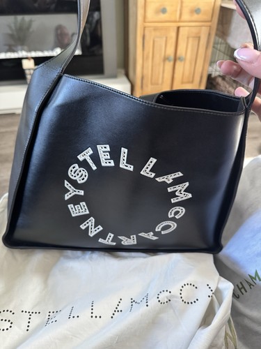 Stella mccartney black logo - mccartney,