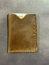 Horween Shell Cordovan card