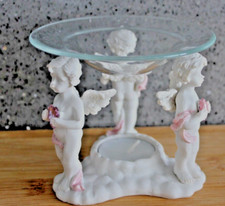 WHITE CHERUB OIL BURNER,AROMA