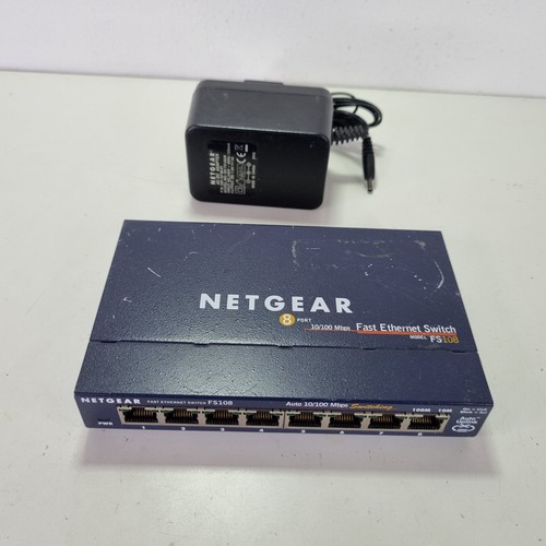 Netgear fs108 port 10 100 - netgear, 10/100