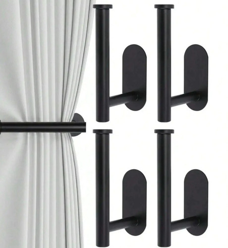 Adhesive curtain holdbacks - adhesive,