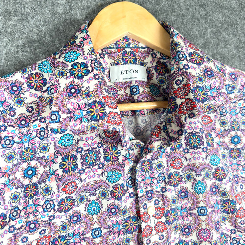 Eton cambridge shirt mens - cambridge,