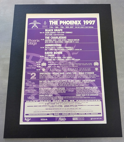 Phoenix festival 1997 original - phoenix,