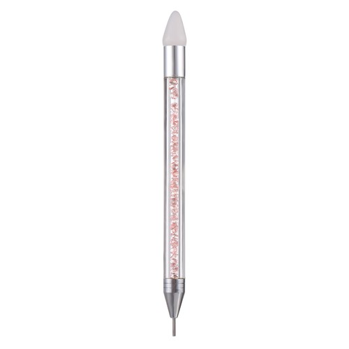 1pc dual ended - nail, rhinestone