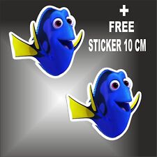 adesivo Aufkleber - Sticker DORY   NEMO  + ADESIVO DA 10 CM IN OMAGGIO