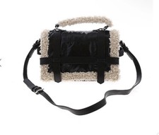 Zara lather fleece trim