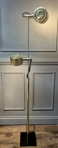 Vintage gold double spotlight - vintage,