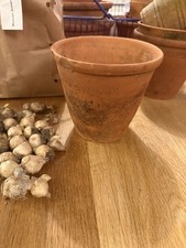 Sankeys ltd Bulwell Notts Terracotta Plant Pot 13cm 5 1/4” Tall Diam 5 1/2”