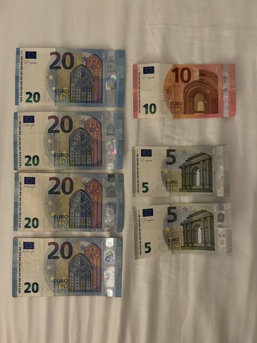100 left over euros holiday - over,
