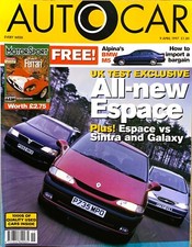 AUTOCAR MAGAZINE 09-APR-97 -
