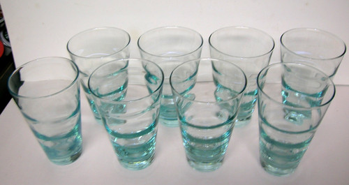 Vintage libbey optic - libbey, swirl