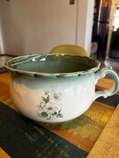 Antique Chamber Pot Floral