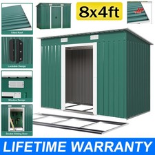 Metal Garden Storage Shed 8 x