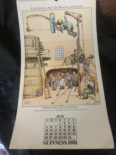July 1981 guinness calendar - july:1981,