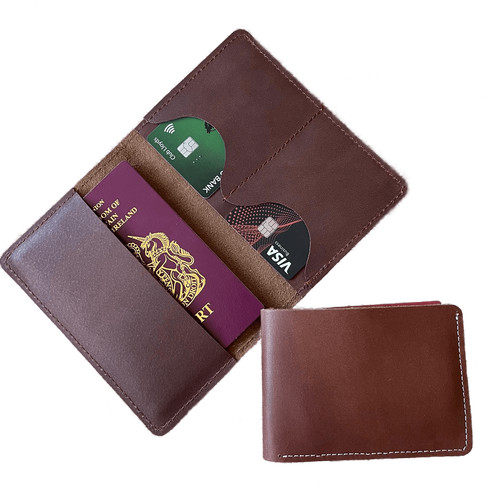 100 genuine leather passport - genuine,