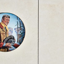 JERUSALEM IVORY TUMBLED CREAM LIMESTONE Wall & Floor Tiles SAMPLE