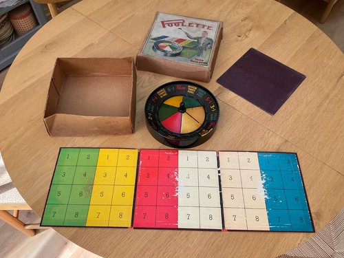 Vintage poolette roulette - vintage,