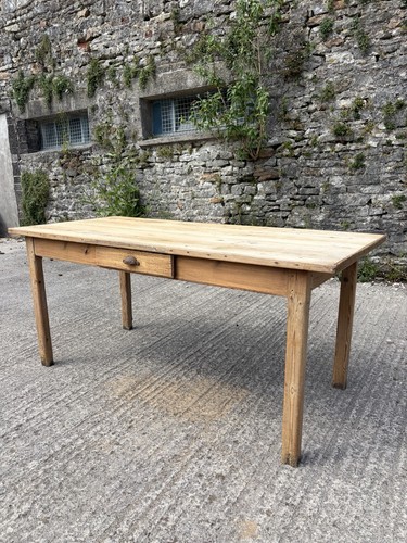 Antique french farmhouse table - french,