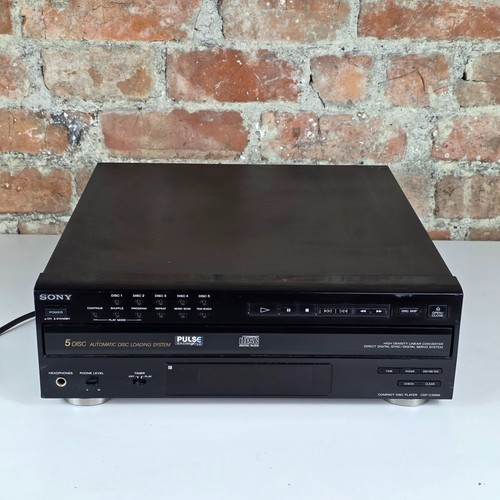 Sony cdp c325m disc cd - 5,