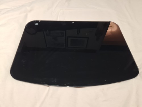 Floating black glass - glass, tv
