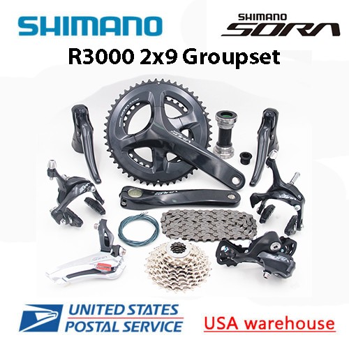 Shimano sora r3000 2x9 speed - sora,