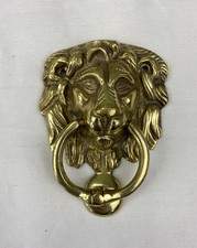 Vintage Small Brass Lions Head