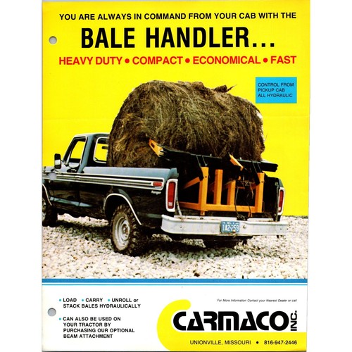 Carmaco inc bale handler - carmaco,