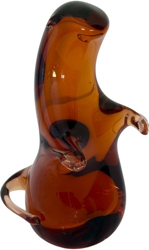 Wedgwood glass otter - glass,