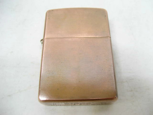 Used 2008 zippo copper solid - used,