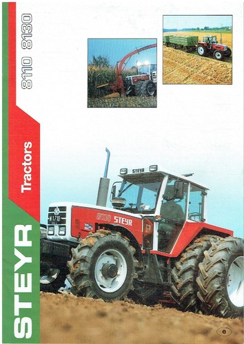 Steyr 8110 8130 series - steyr,