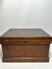 Antique Oak Bible Box -