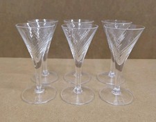 6x Hendricks Spiral Tasting Martini Glass 40ml - Official merchandise NEW