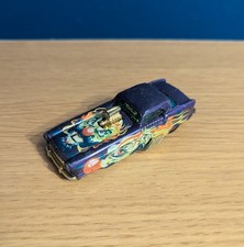 Hot Wheels 1:64 Diecast Nash Metropolitan Purple Tiger Metrorail Car Loose
