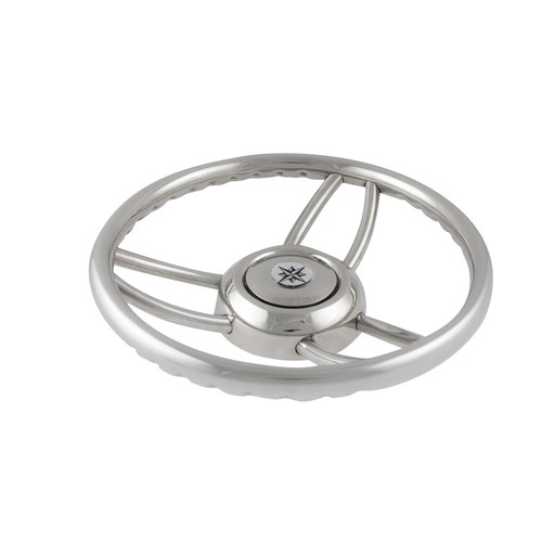 Boat steering wheel stainless - boat,