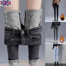 Ladies Thermal Jeans Fleece