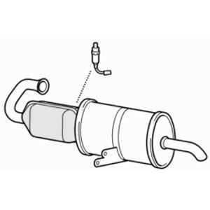 Type approved front exhaust - type,