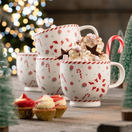 Belleek living peppermint set - living,