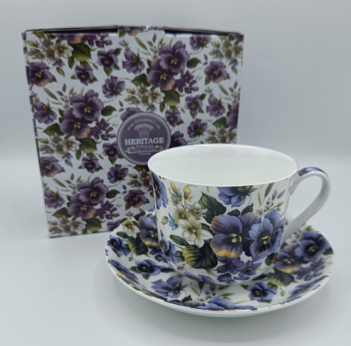Large breakfast cup - large, saucer