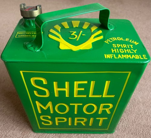 Restored shell petrol - restored, “shell”