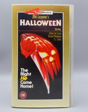 John Carpenter's Halloween VHS - 1984 PolyGram Video - Very Good Condition