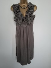 Sarah Pacini Grey Floral Long