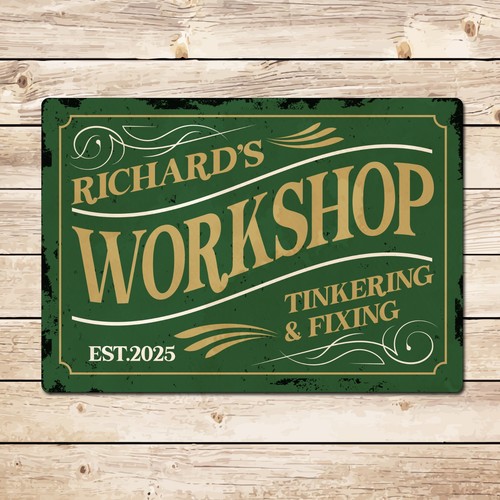 Personalised vintage workshop - vintage,