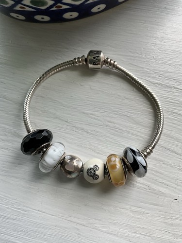 Pandora bracelet with charms - pandora, 6