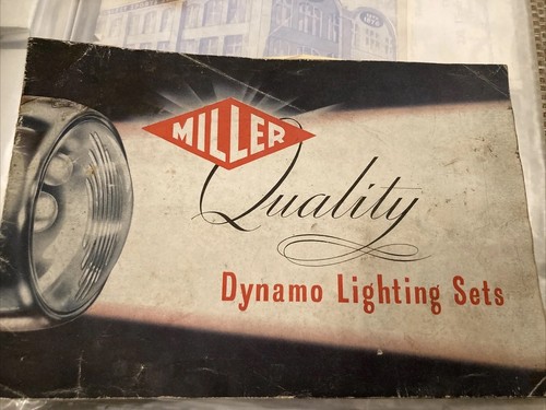 Miller dynamo lighting - dynamo, &